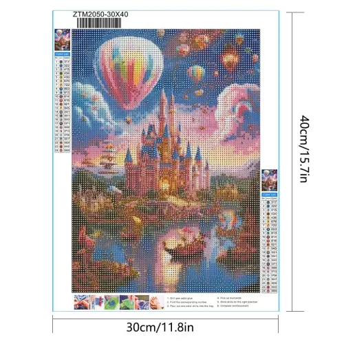 Landscape Painting Draw Full Diamond Painting Kits